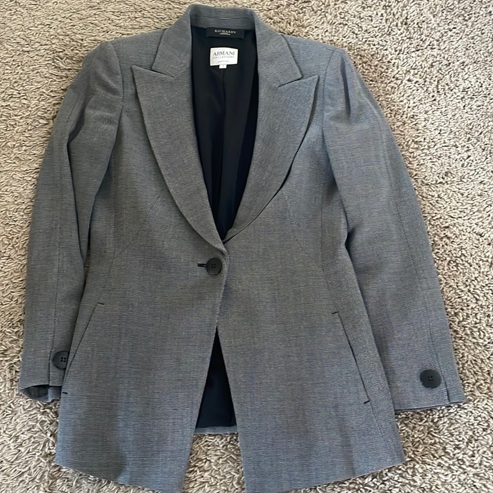 Armani Collection Grey Blazer​​​​​​